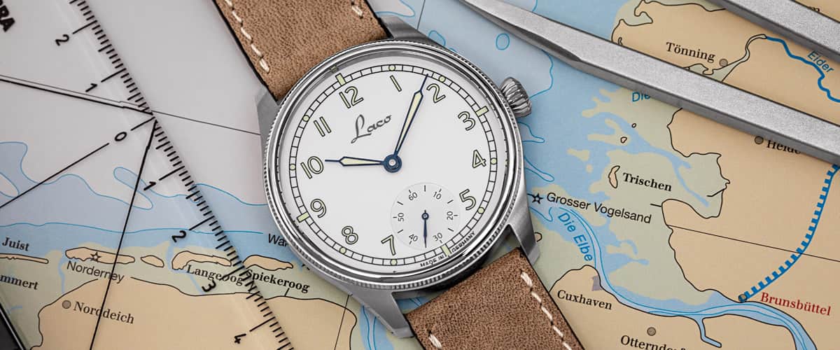 Laco ネイビーウォッチ コレクション